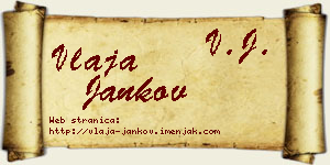 Vlaja Jankov vizit kartica
